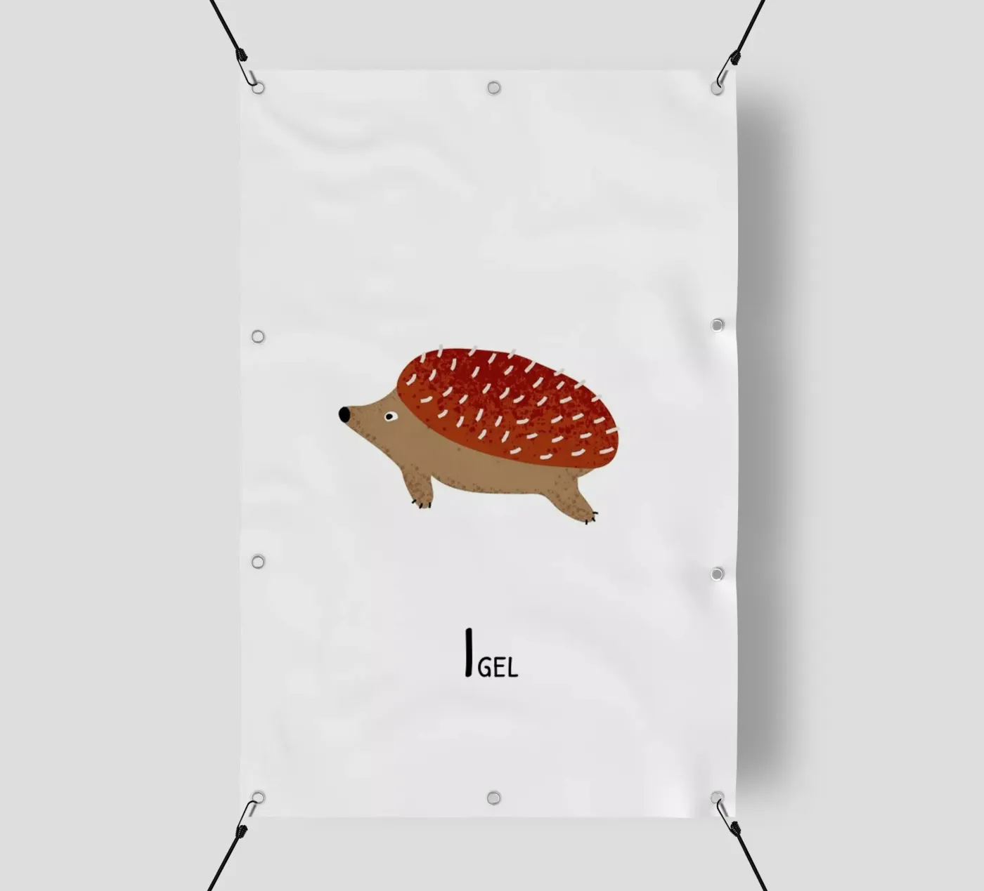 Igel telo in pvc da Little Flourishes