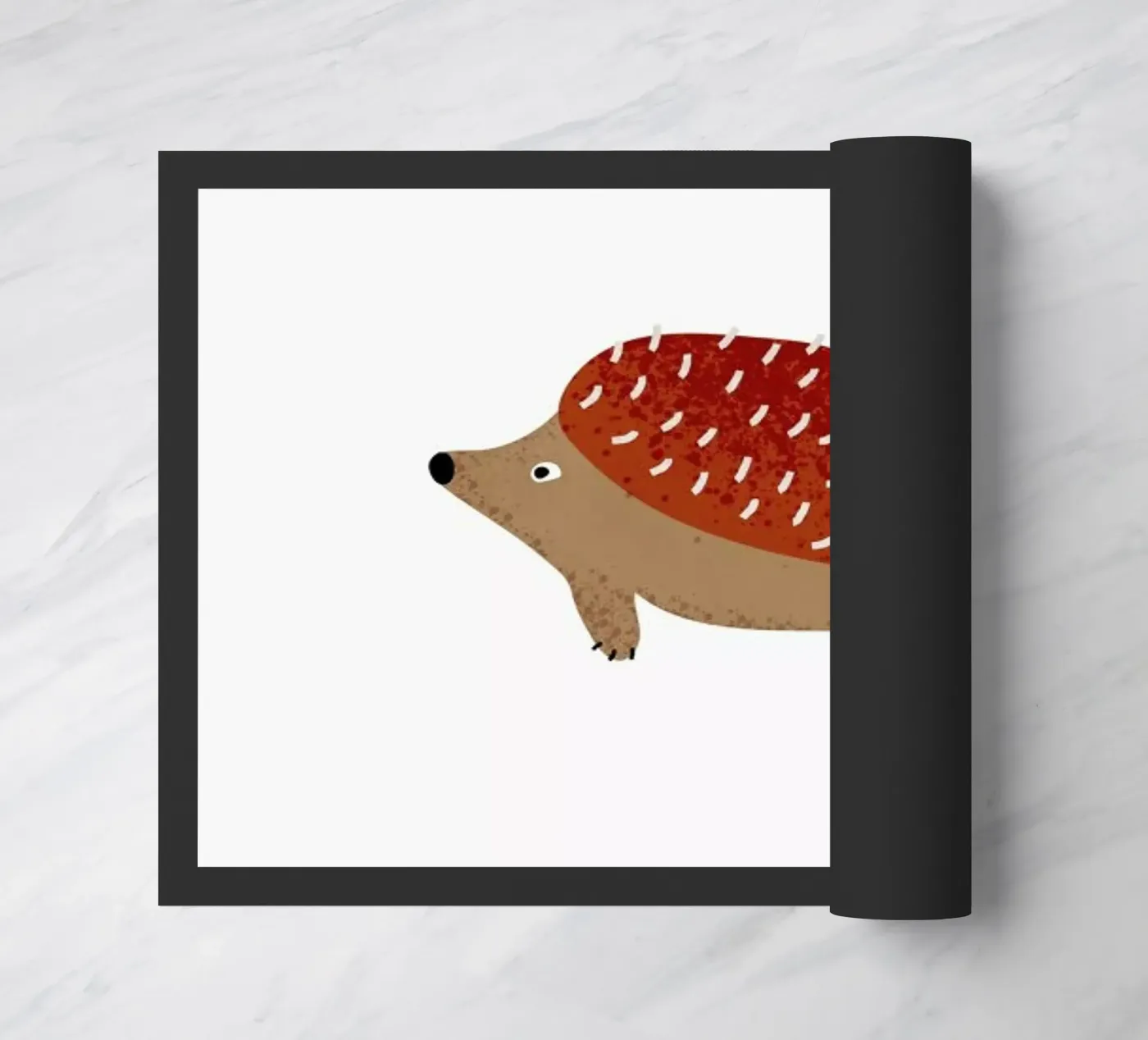 Igel Fußmatte von Little Flourishes