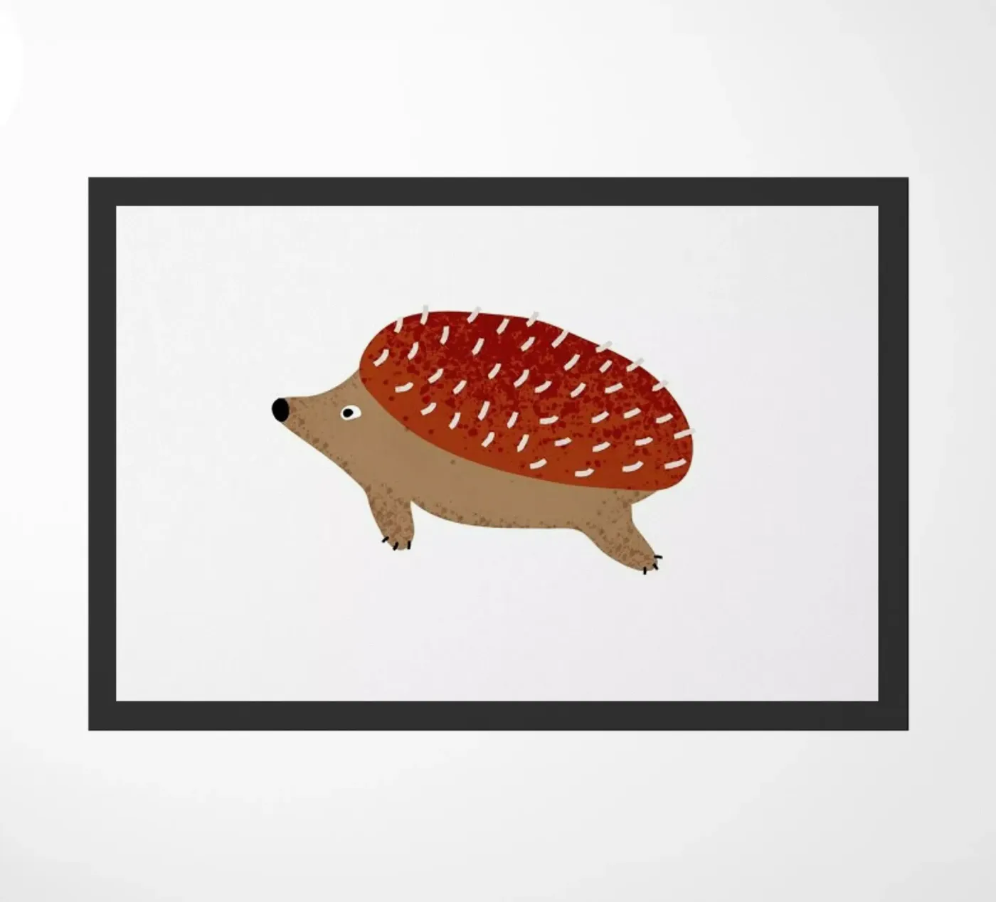 Igel Fußmatte von Little Flourishes