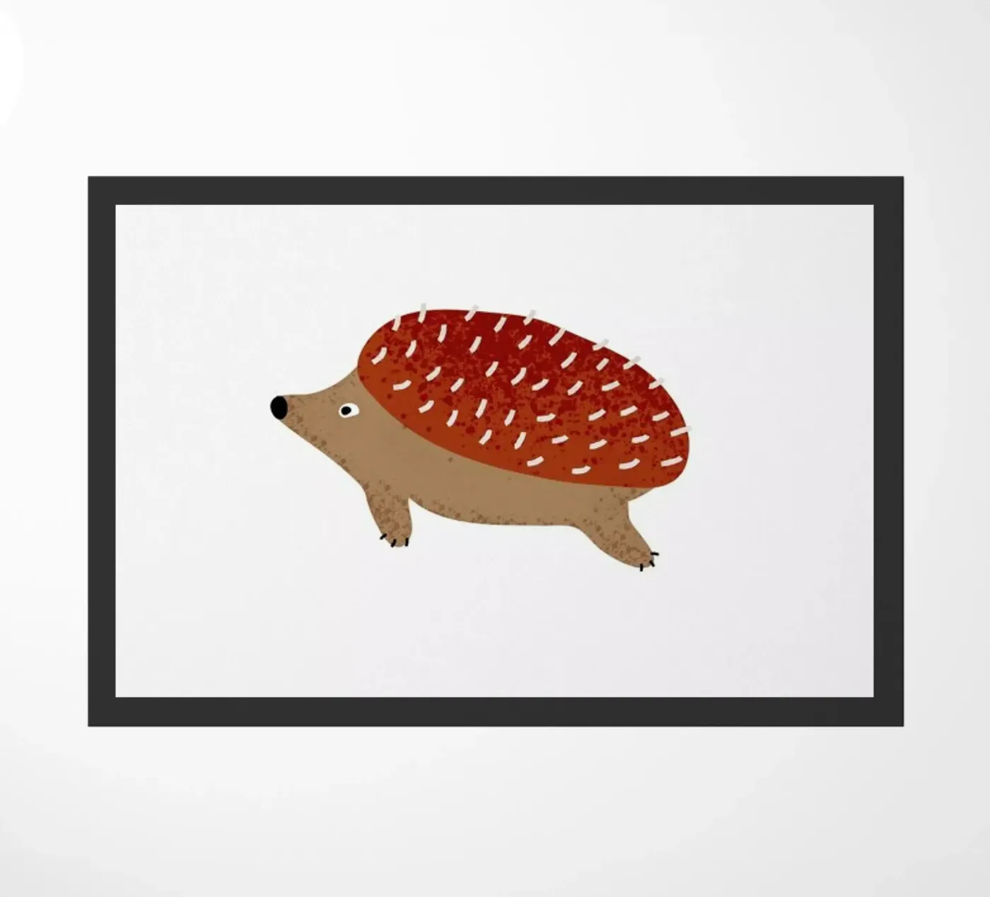 Igel doormat by Little Flourishes