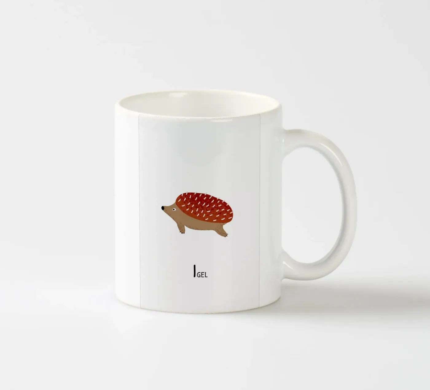 Igel ceramic mug by Little Flourishes