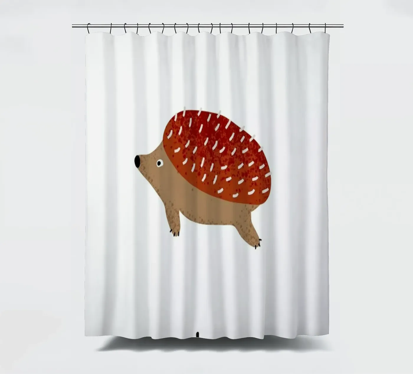 Igel douchegordijn van Little Flourishes