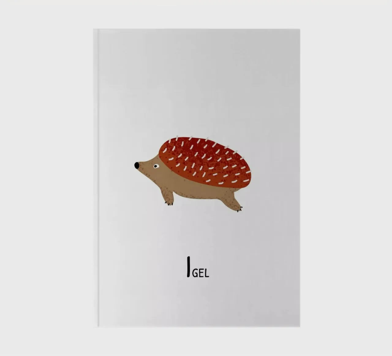 Igel notebook by Little Flourishes