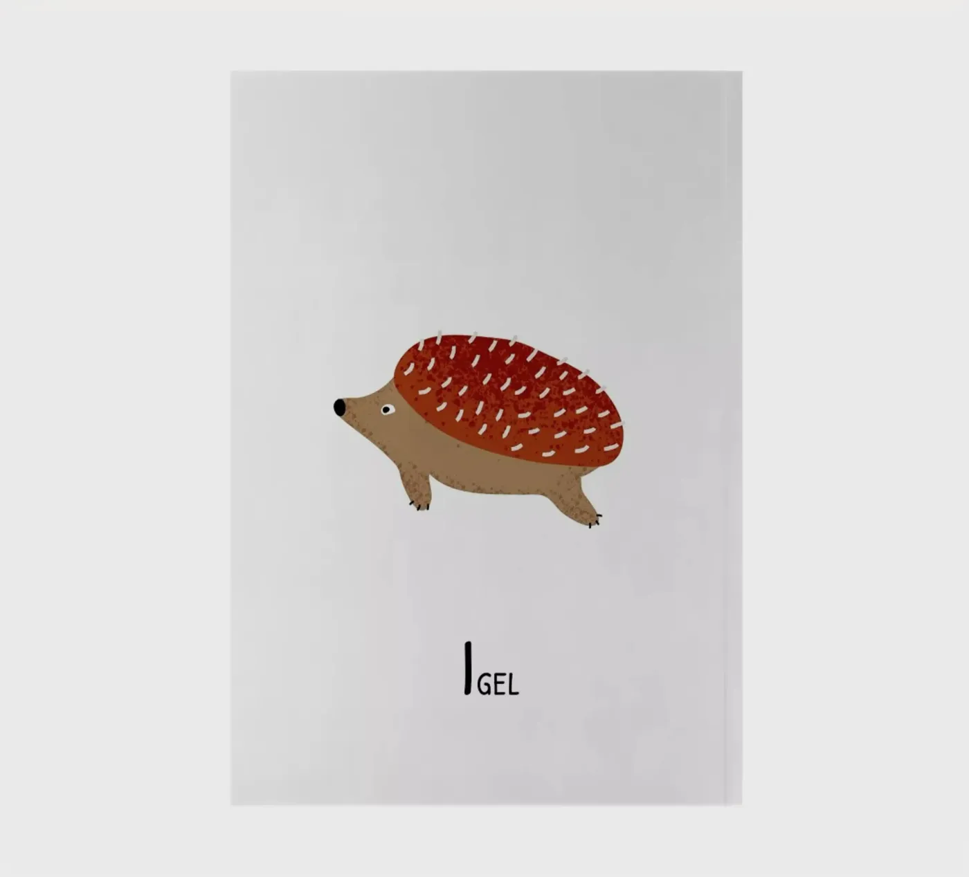 Igel notebook by Little Flourishes