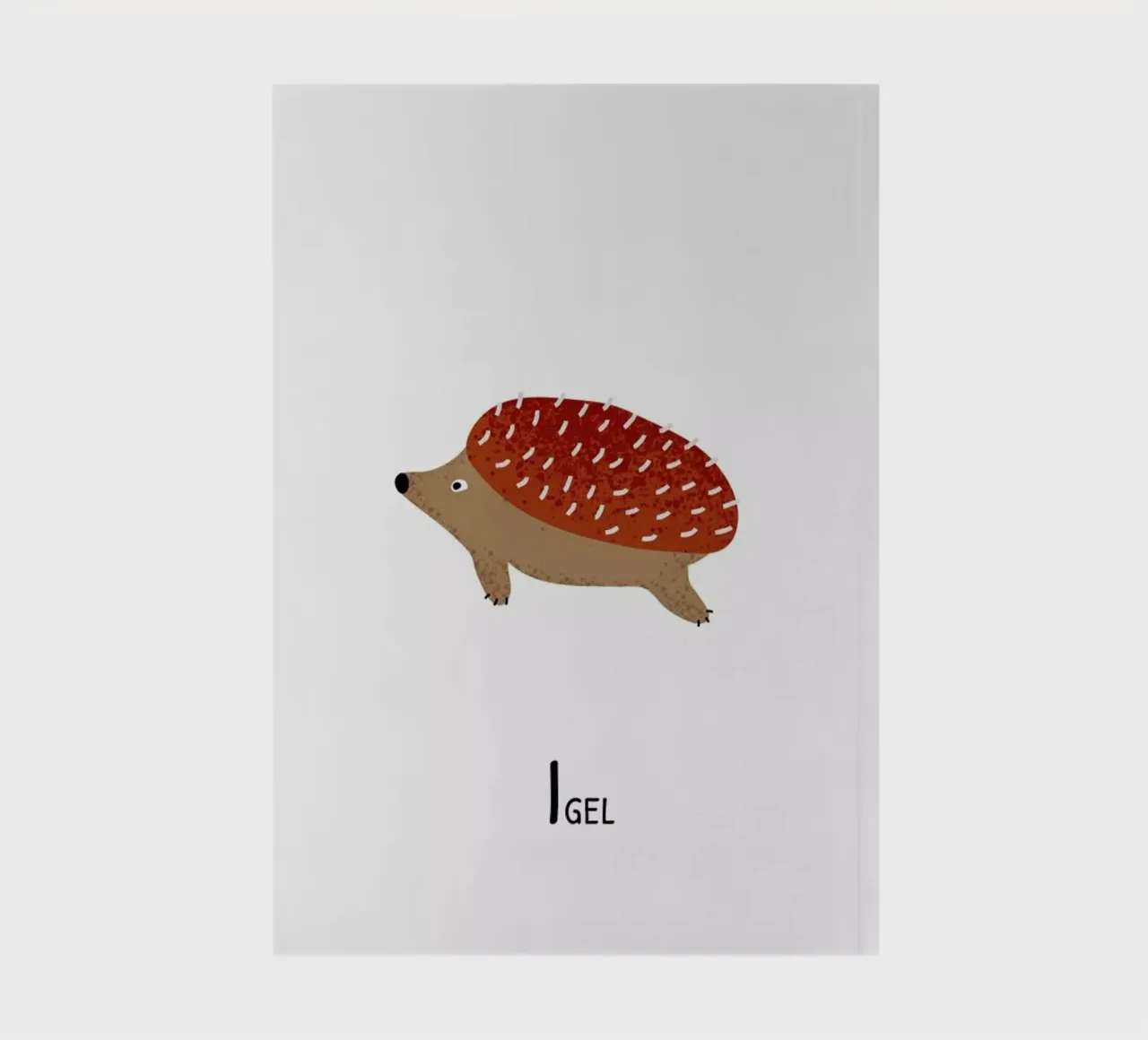 Igel notebook by Little Flourishes