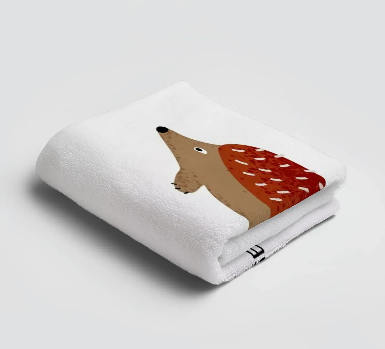 Igel badhanddoek van Little Flourishes