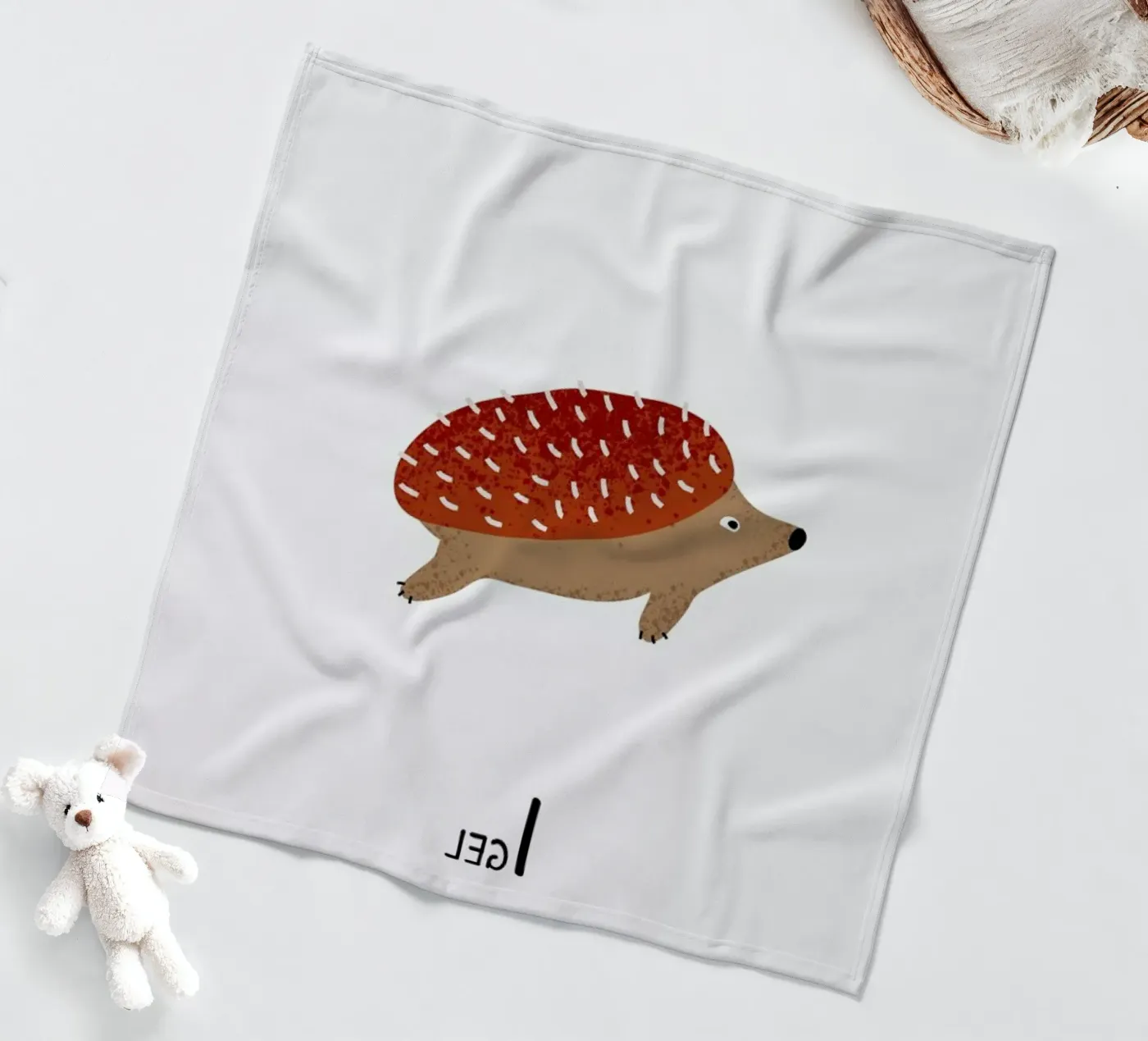 Igel plaid polaire de Little Flourishes