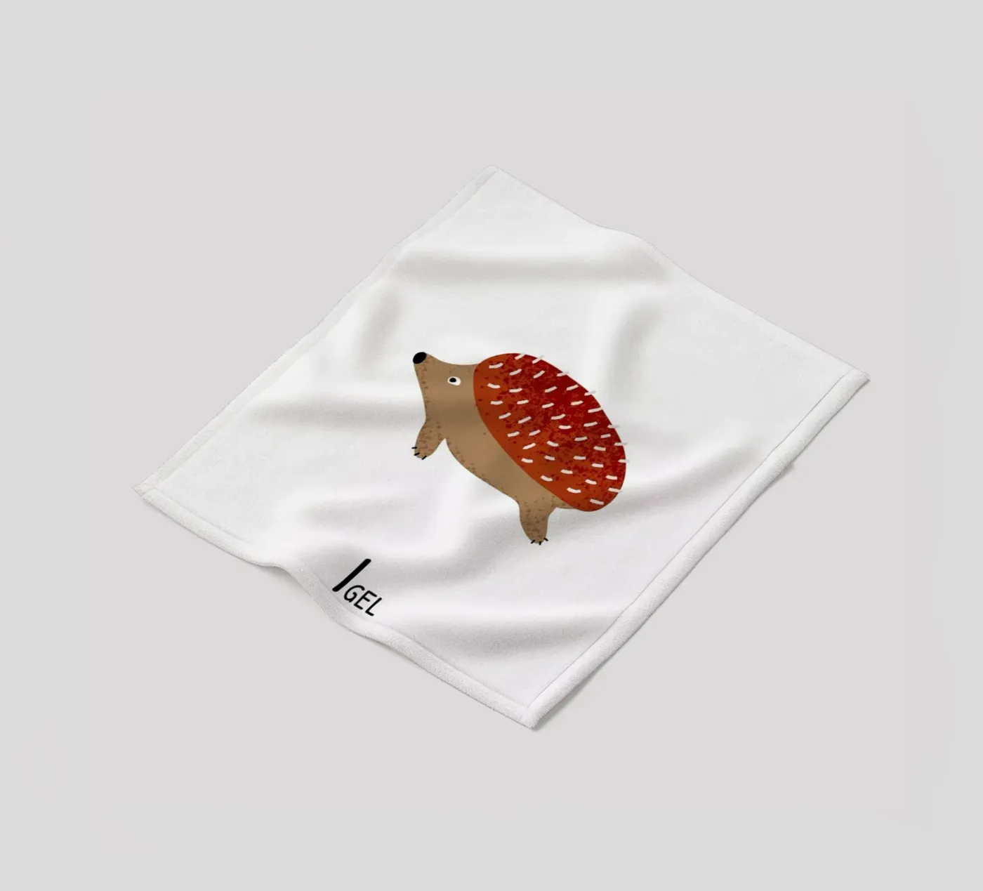 Igel plaid polaire de Little Flourishes