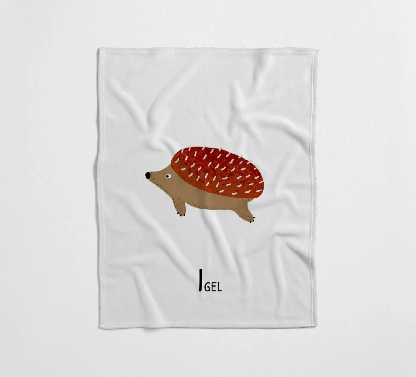 Igel plaid polaire de Little Flourishes