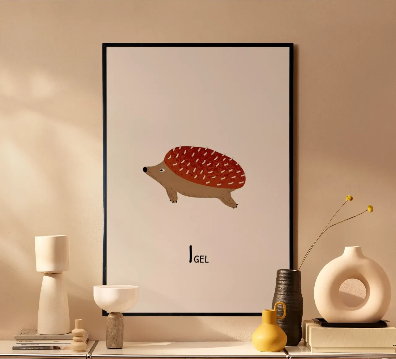 Igel poster da Little Flourishes