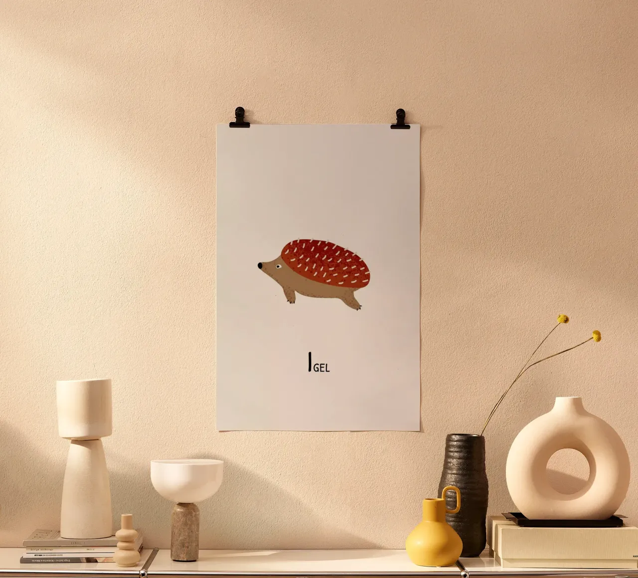 Igel poster da Little Flourishes