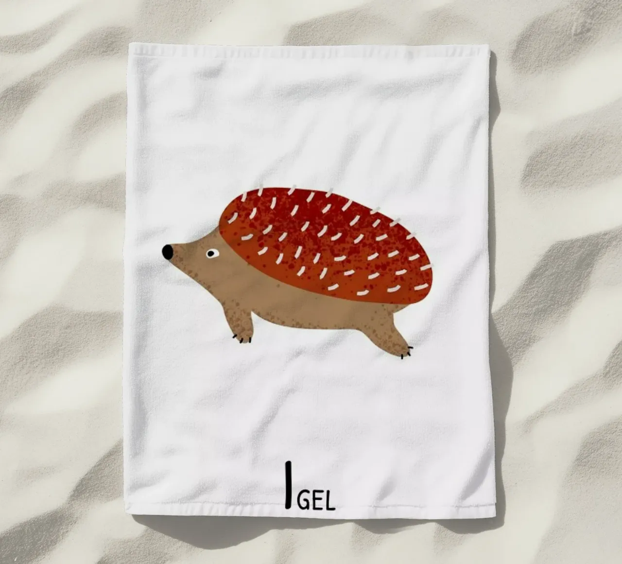Igel telo mare da Little Flourishes