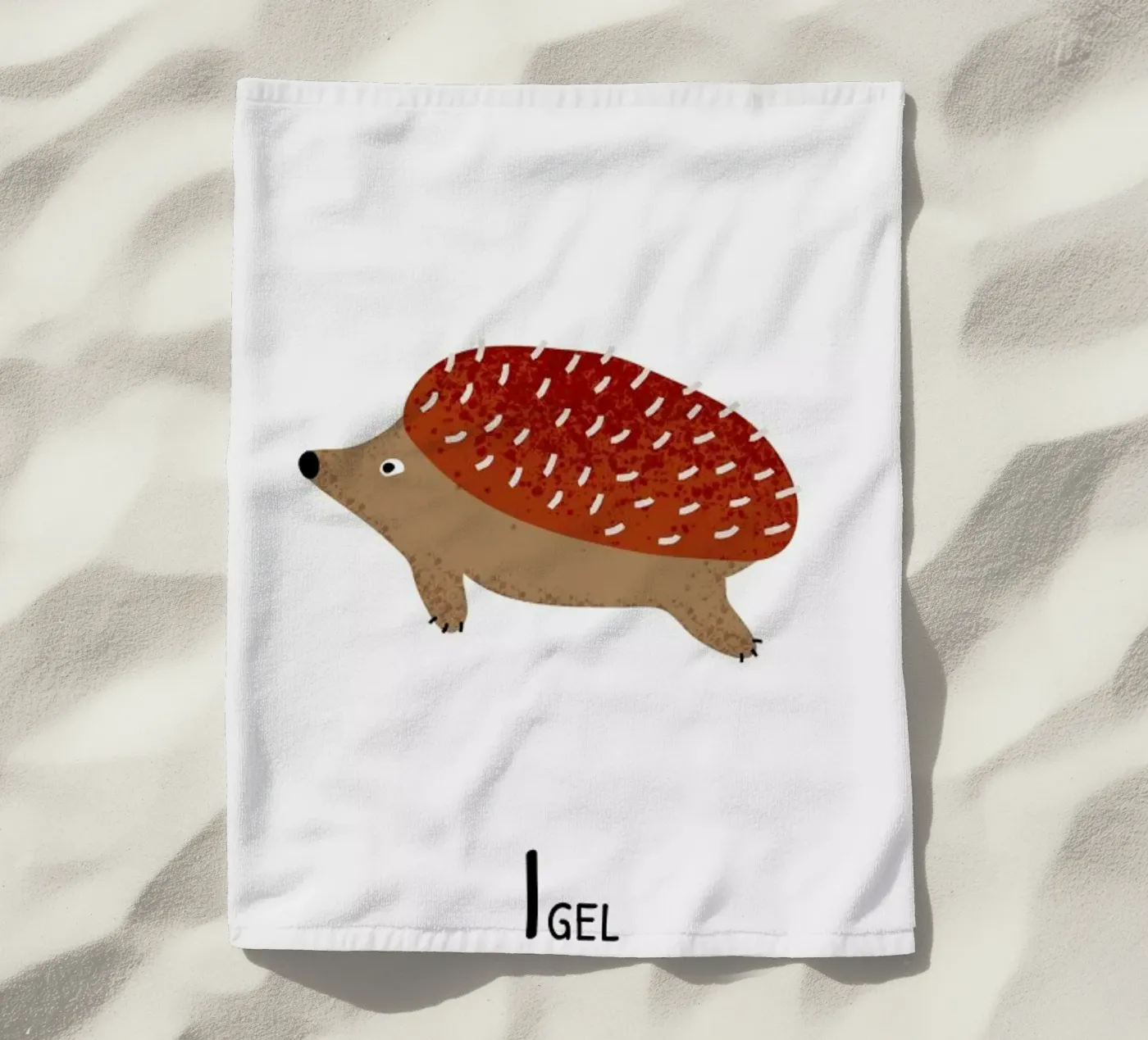 Igel telo mare da Little Flourishes