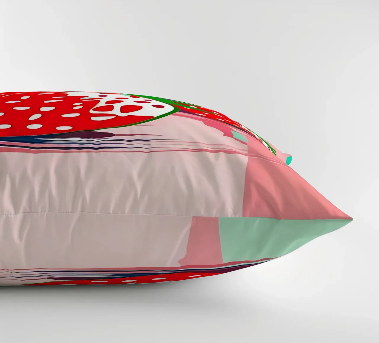 Fragole_stile_A_1 cuscino da Pink- und LoveArt by LK