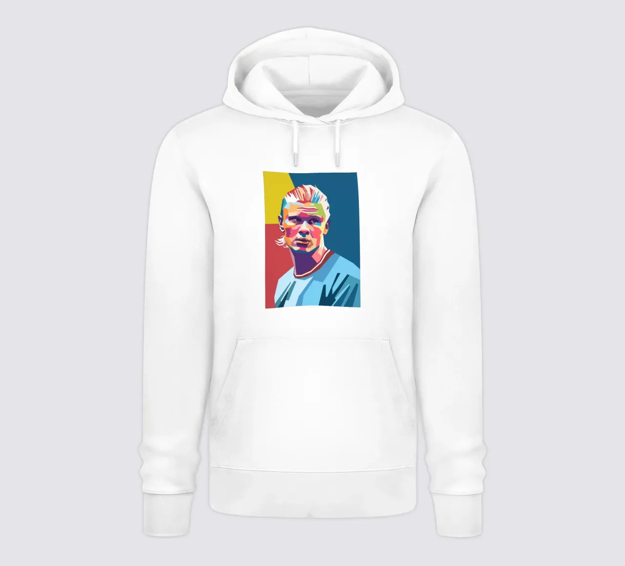 Calcio Erling Haaland felpa con cappuccio da Hantamrata