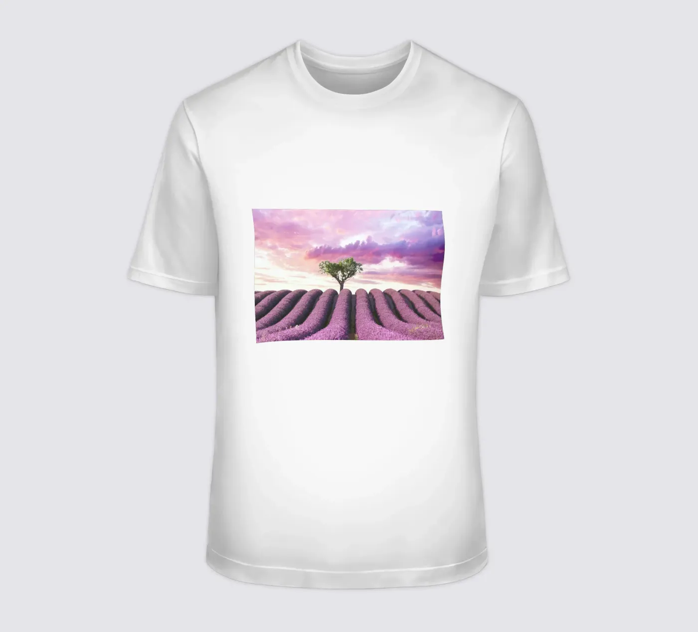 Lavender Fields t-shirt da Magdalena Martin Photography