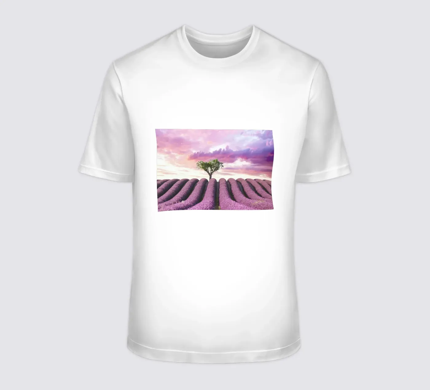 Lavender Fields t-shirt da Magdalena Martin Photography