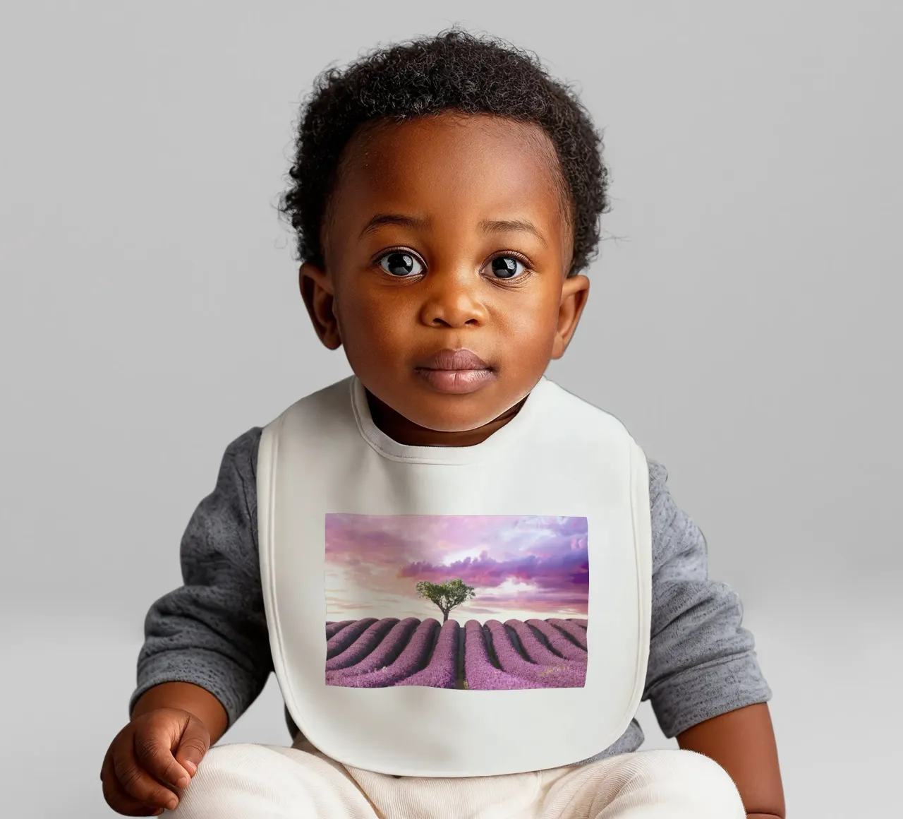 Lavender Fields bavaglino da Magdalena Martin Photography