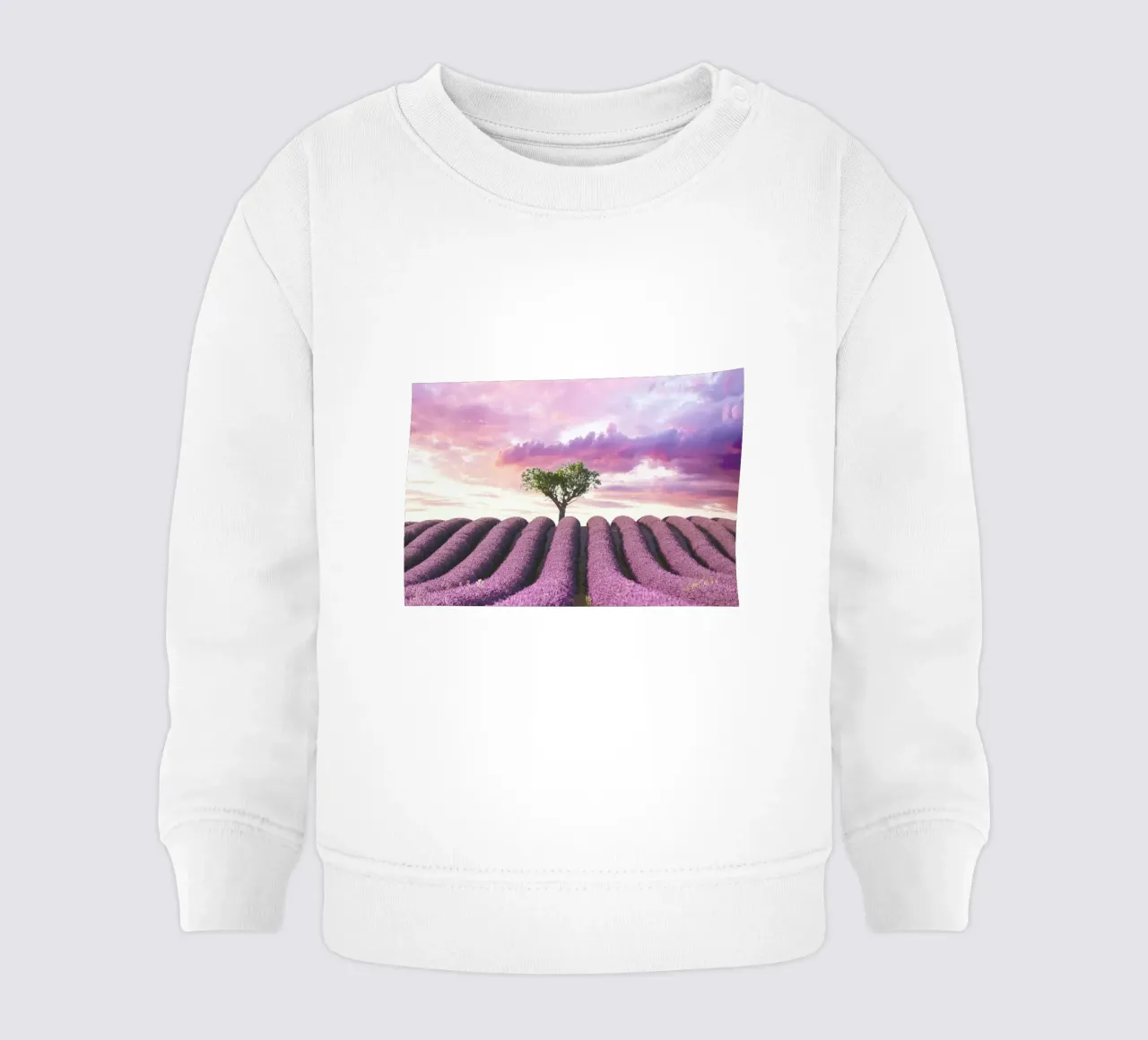 Lavender Fields felpa neonato da Magdalena Martin Photography