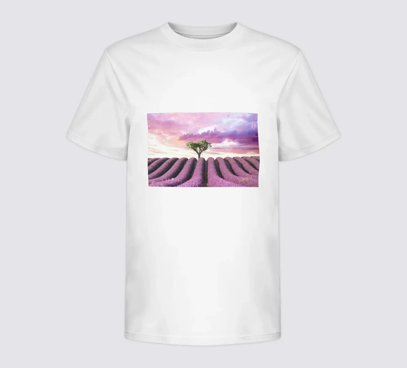 Lavender Fields kinder t-shirt van Magdalena Martin Photography