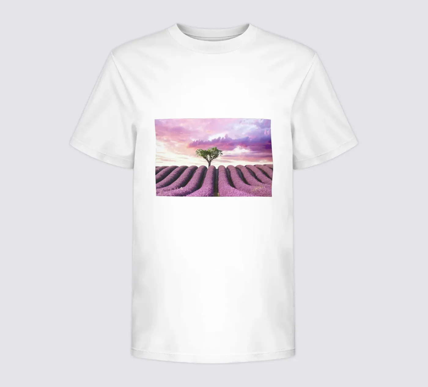 Lavender Fields kinder t-shirt van Magdalena Martin Photography