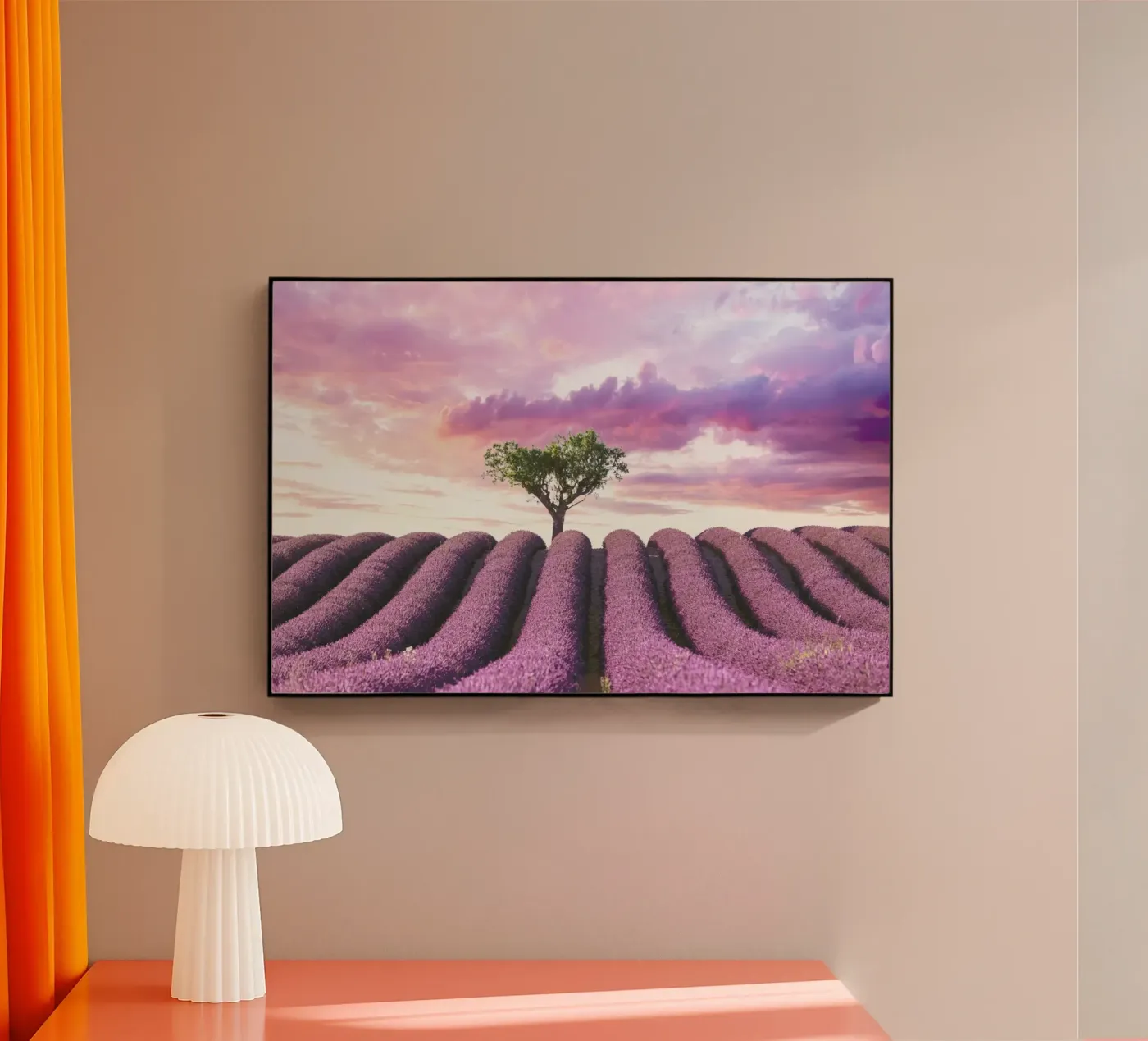 Lavender Fields plexiglass da Magdalena Martin Photography