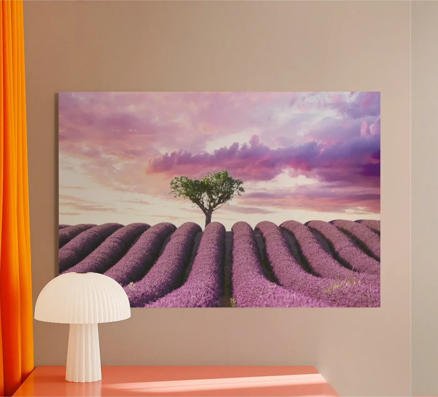 Lavender Fields plexiglas de Magdalena Martin Photography