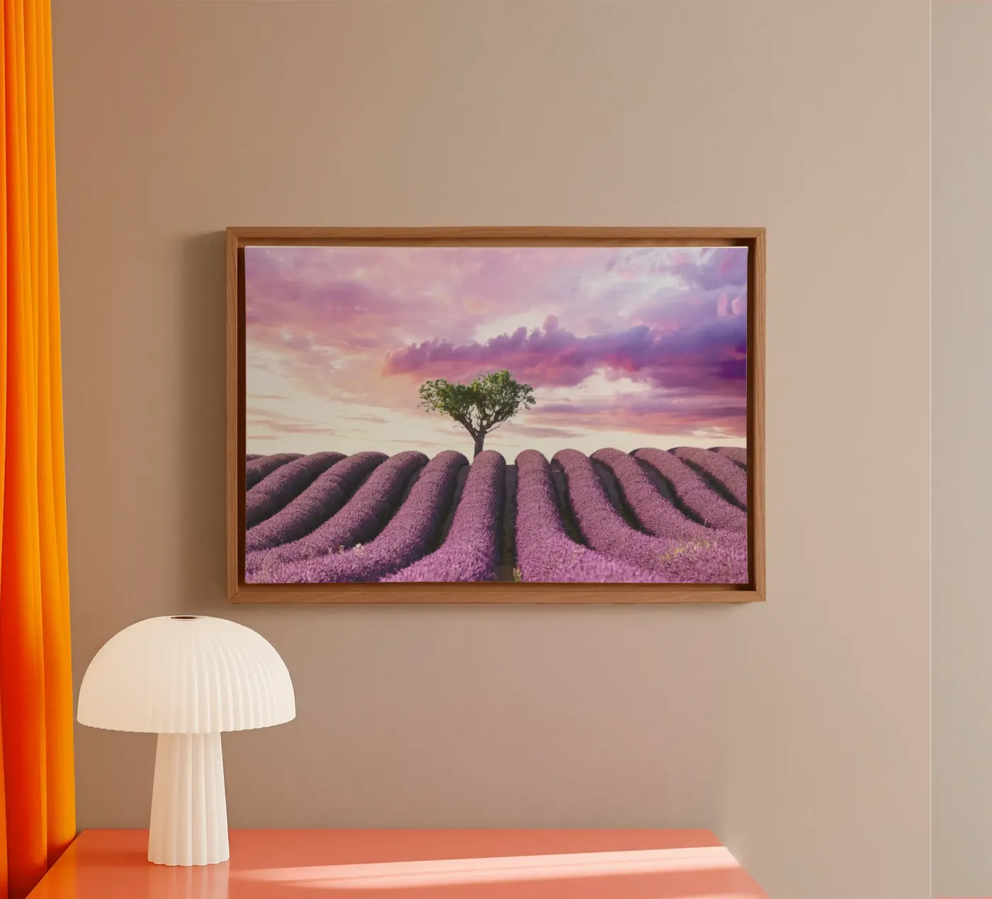 Lavender Fields tela da Magdalena Martin Photography