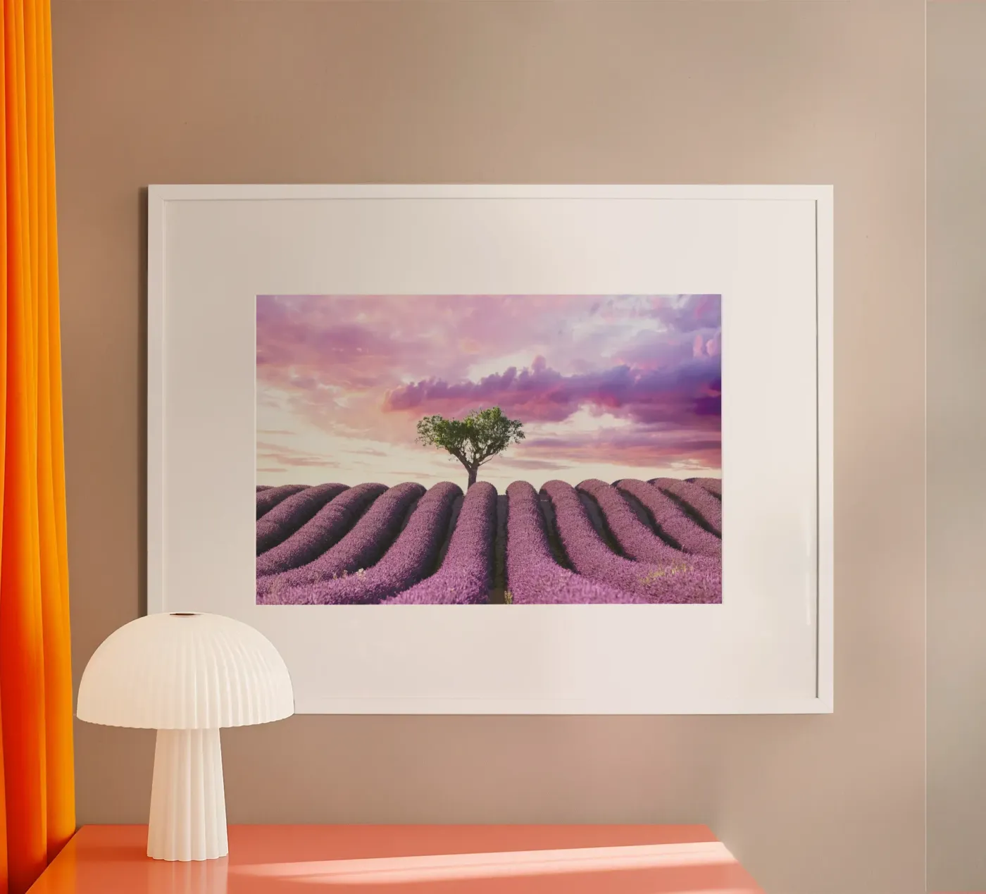 Lavender Fields poster by Magdalena Martin Photography