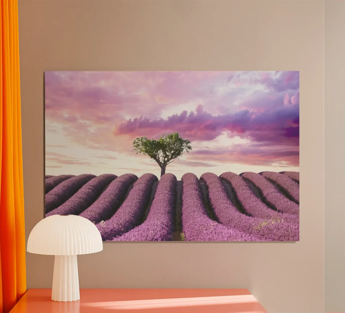 Lavender Fields poster by Magdalena Martin Photography