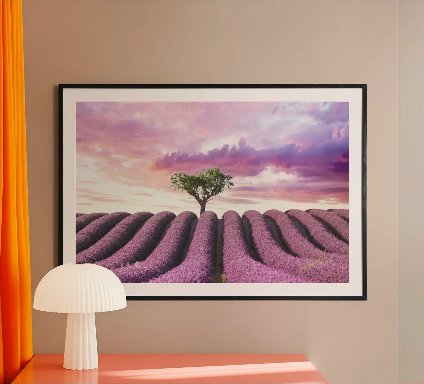 Lavender Fields Poster von Magdalena Martin Photography