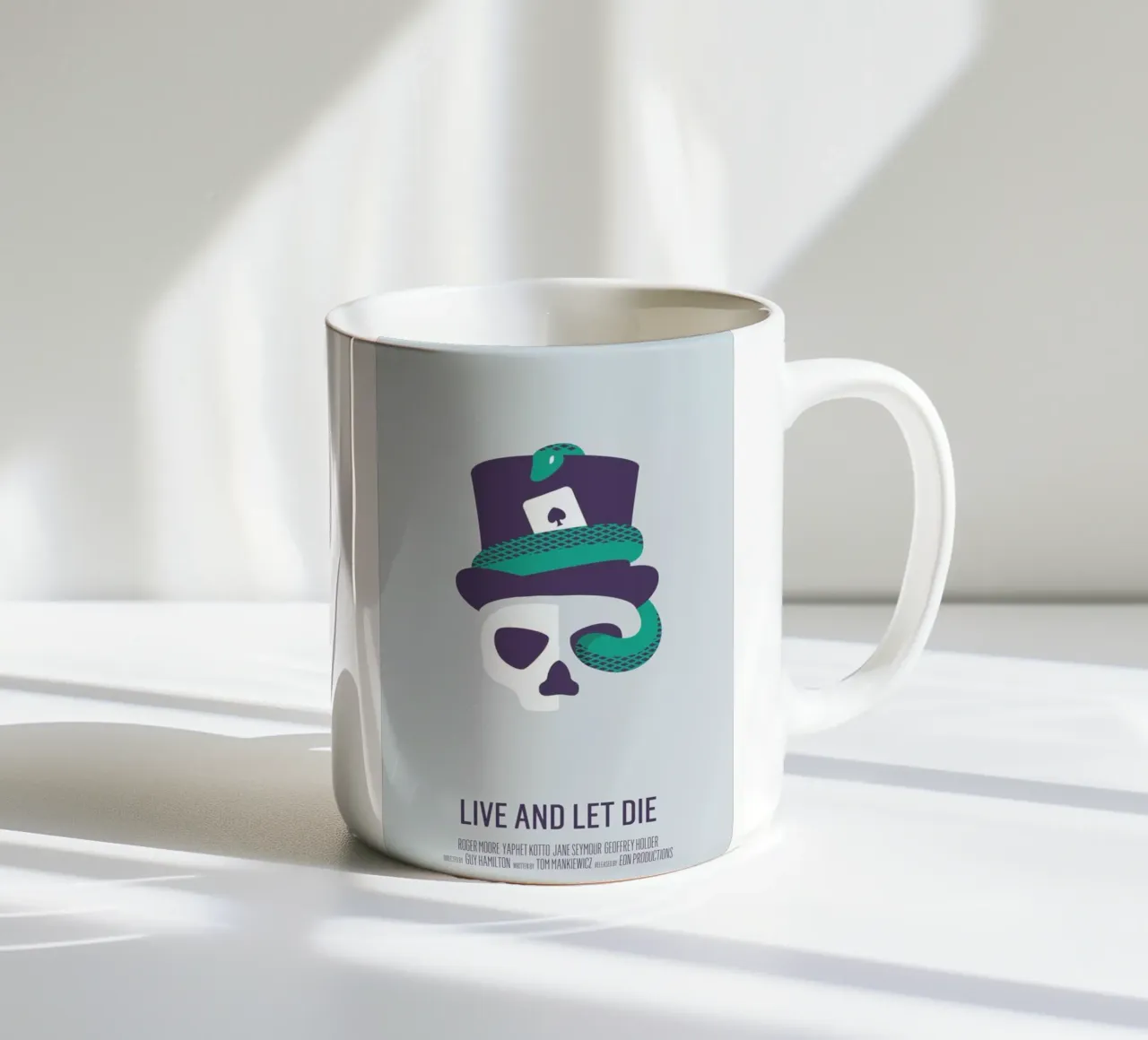 Live And Let Die tazza in ceramica da Bruno Morphet
