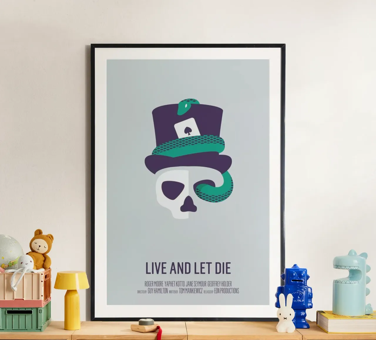 Live And Let Die poster da Bruno Morphet