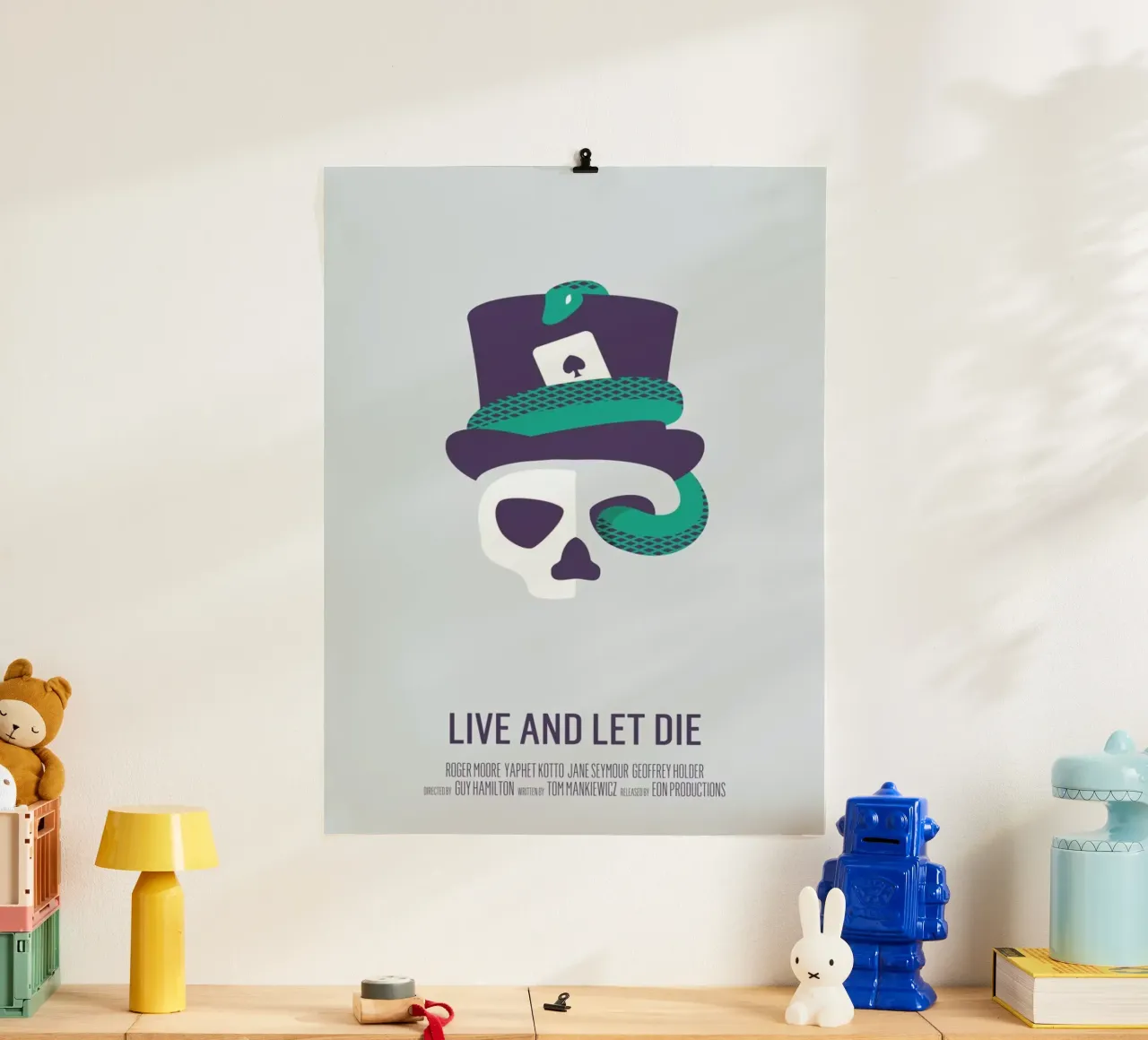 Live And Let Die Hahnemühle von Bruno Morphet