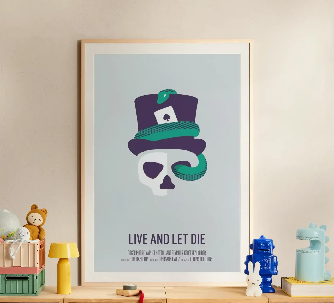 Live And Let Die Hahnemühle von Bruno Morphet