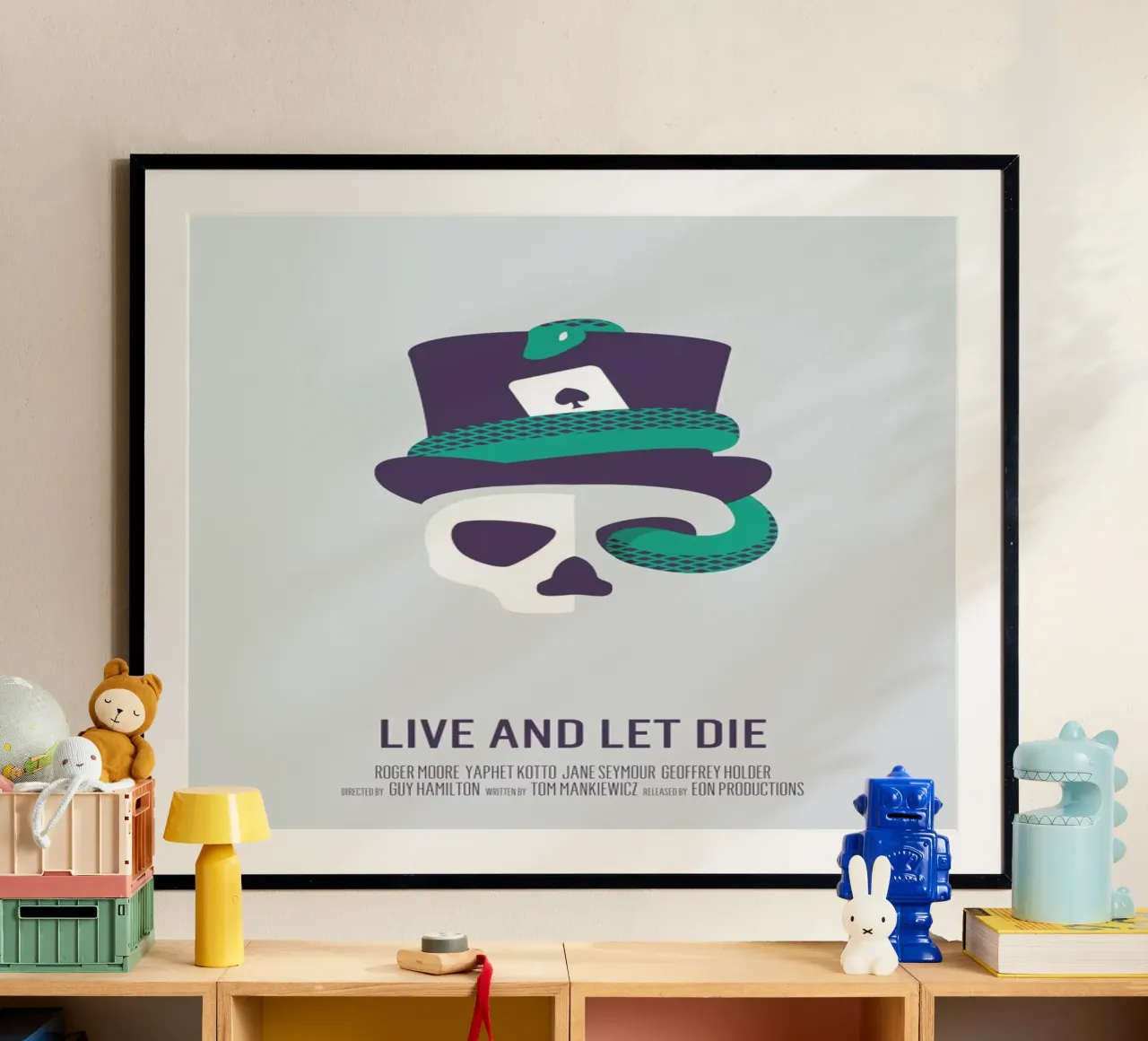 Live And Let Die poster da Bruno Morphet