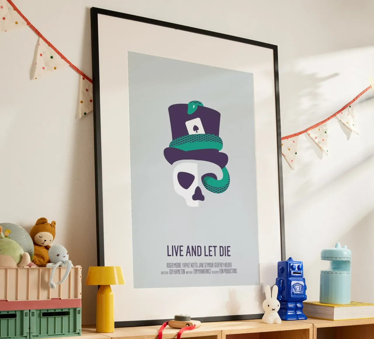 Live And Let Die poster da Bruno Morphet