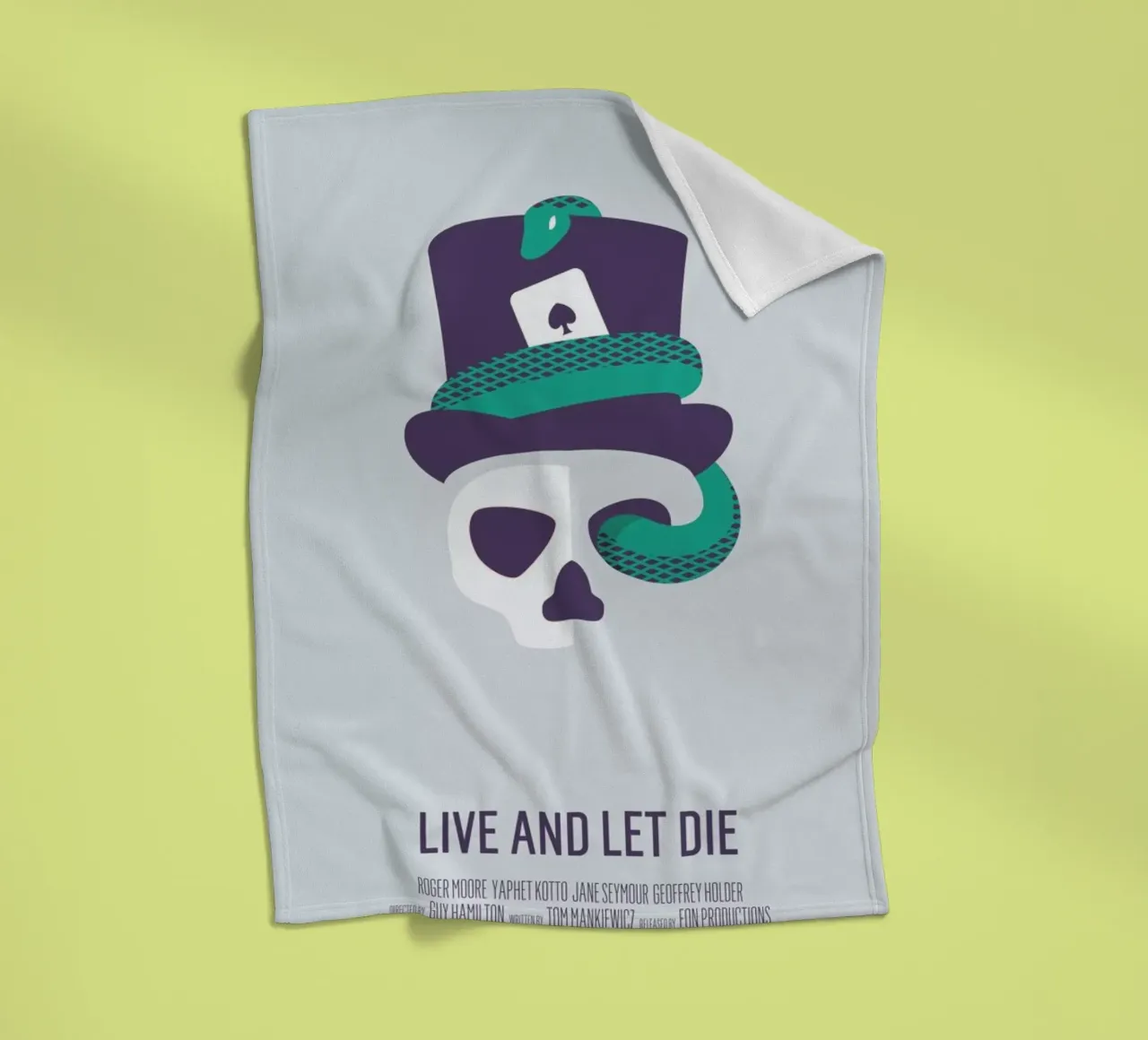 Live And Let Die coperta in pile da Bruno Morphet