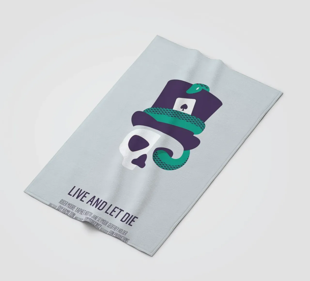 Live And Let Die coperta in pile da Bruno Morphet