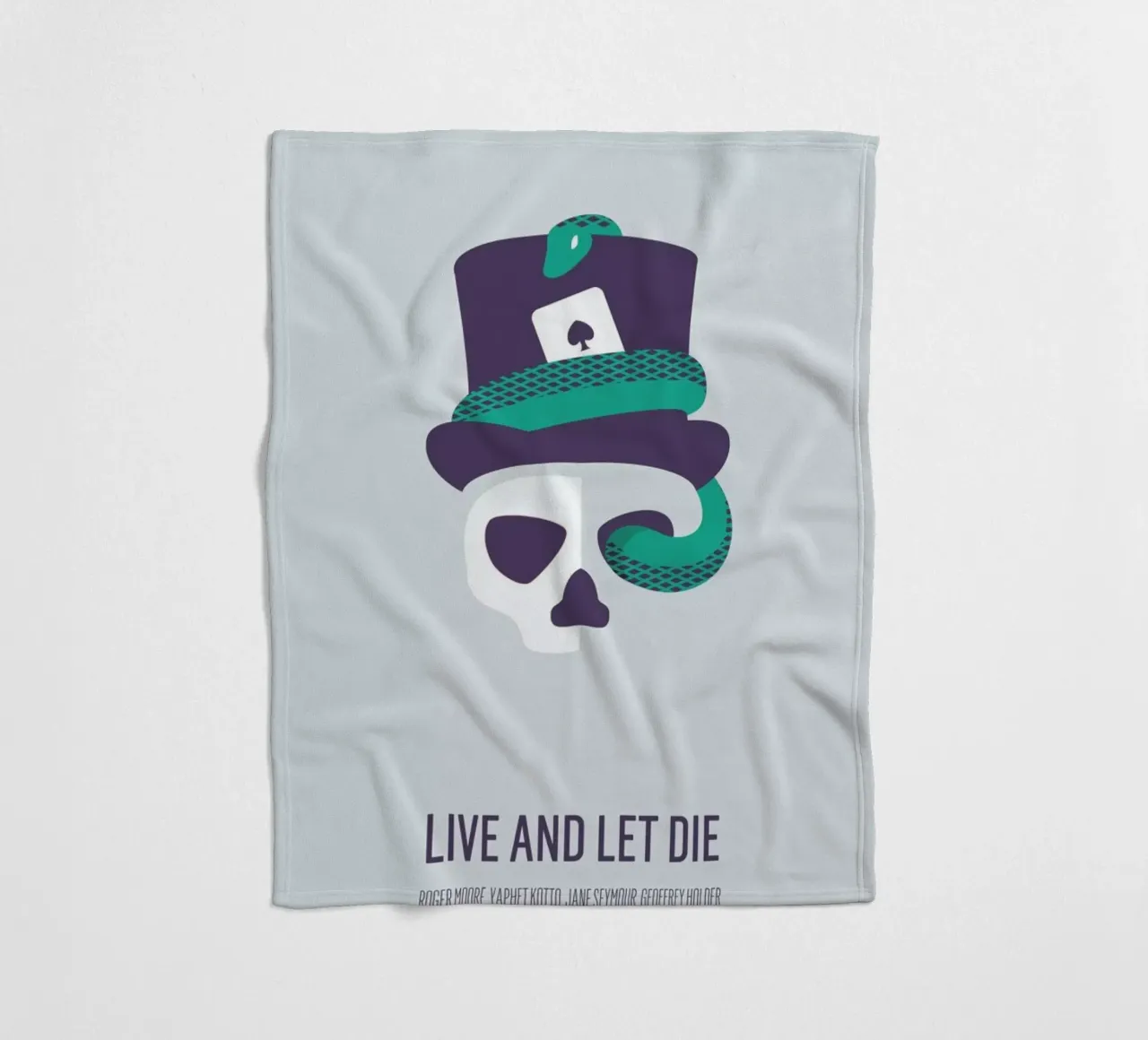 Live And Let Die coperta in pile da Bruno Morphet