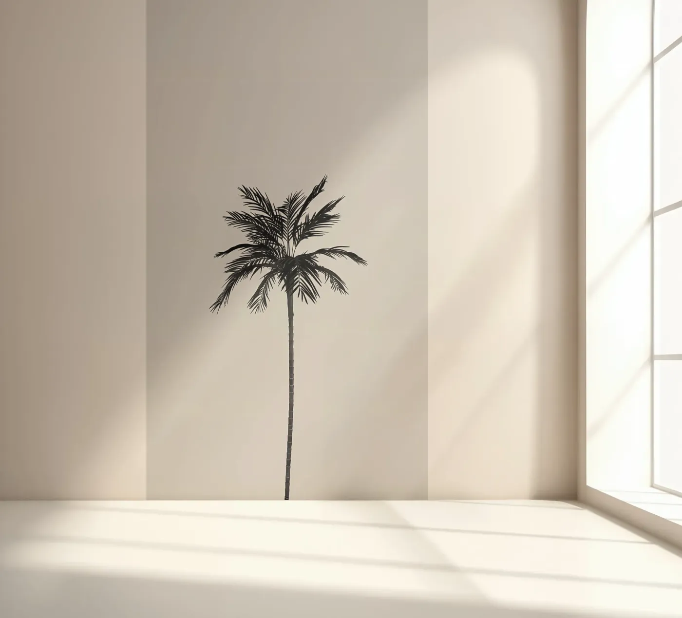 Palmboom fotobehang van Matthew Katz