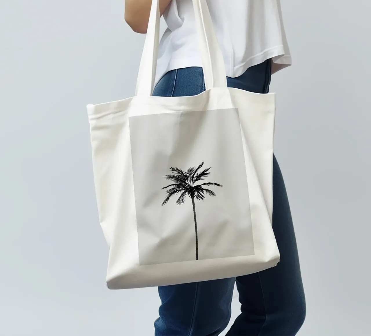 Palma borsa in juta da Matthew Katz