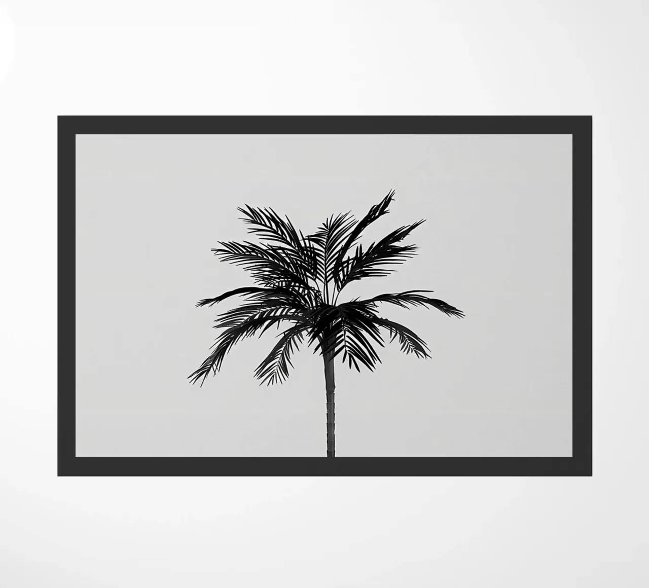 Palm tree doormat by Matthew Katz
