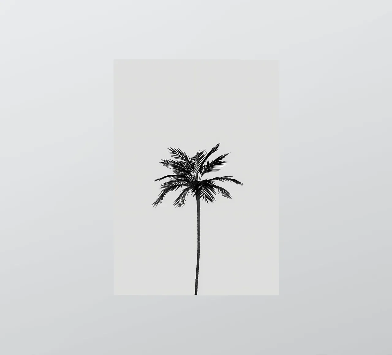 Palm tree sticker by Matthew Katz