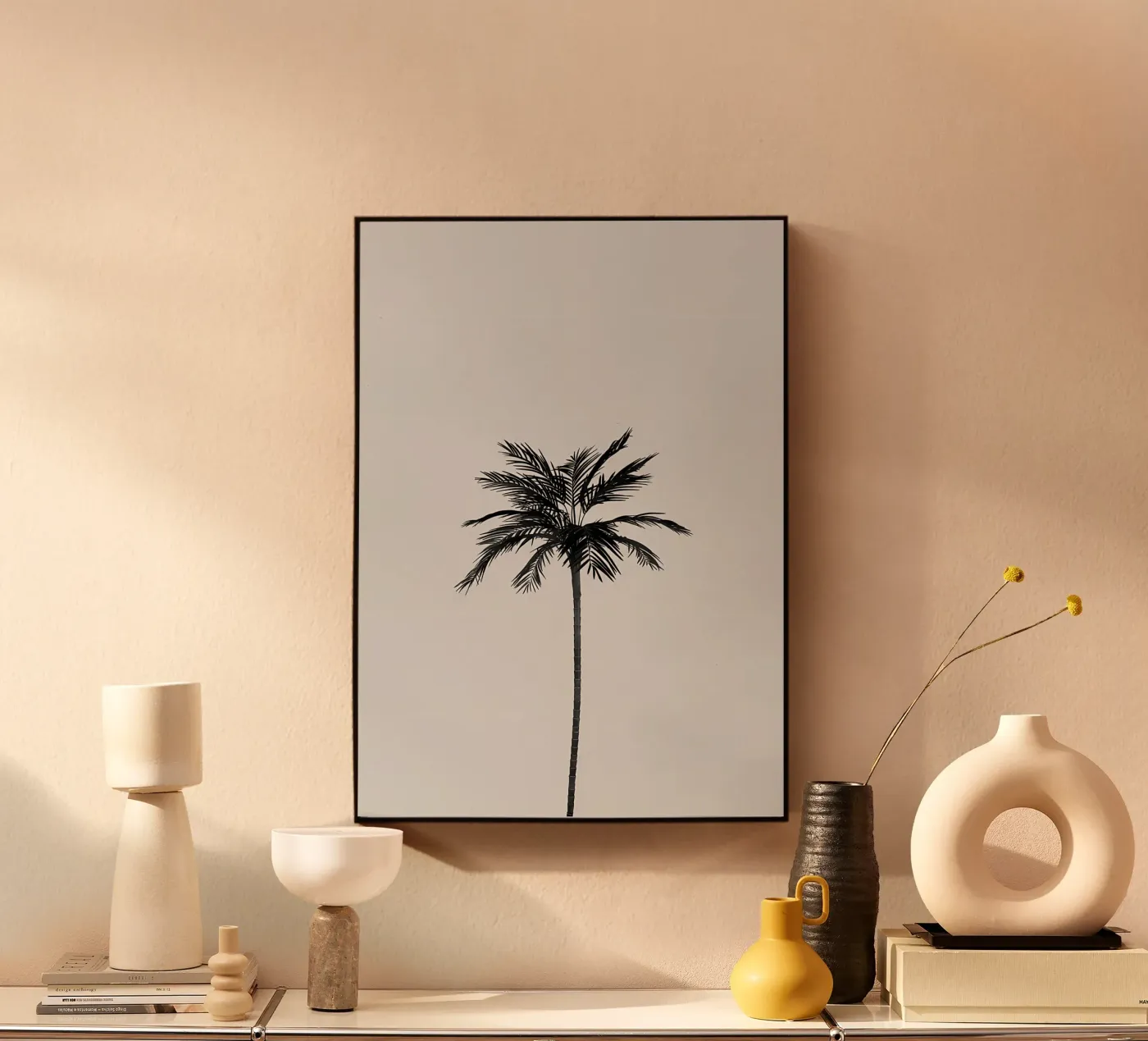 Palm tree acrylic glass by Matthew Katz