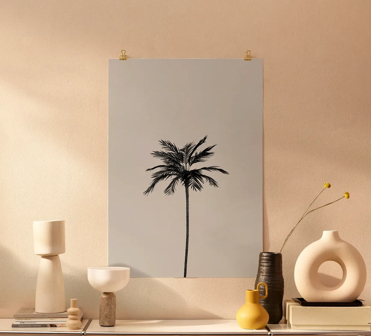 Palm tree poster by Matthew Katz