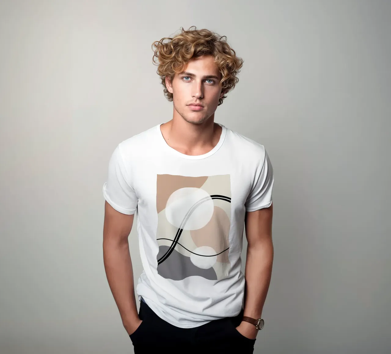 Stile Boho no 8 Rilassato t-shirt da Aiden Garcia