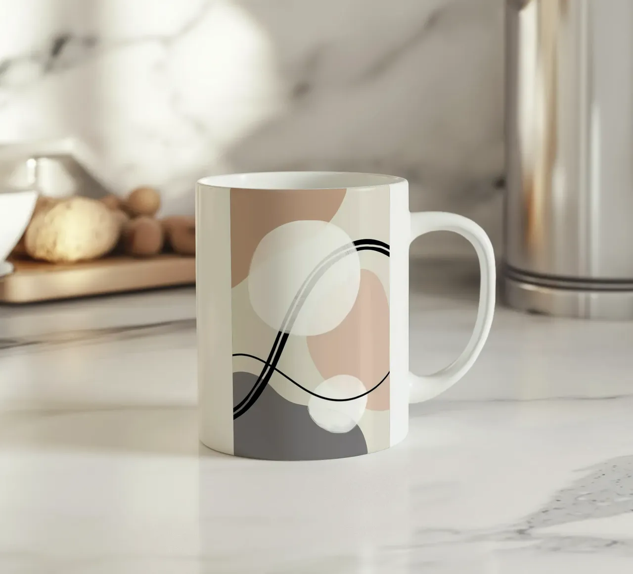 Stile Boho no 8 Rilassato tazza in ceramica da Aiden Garcia