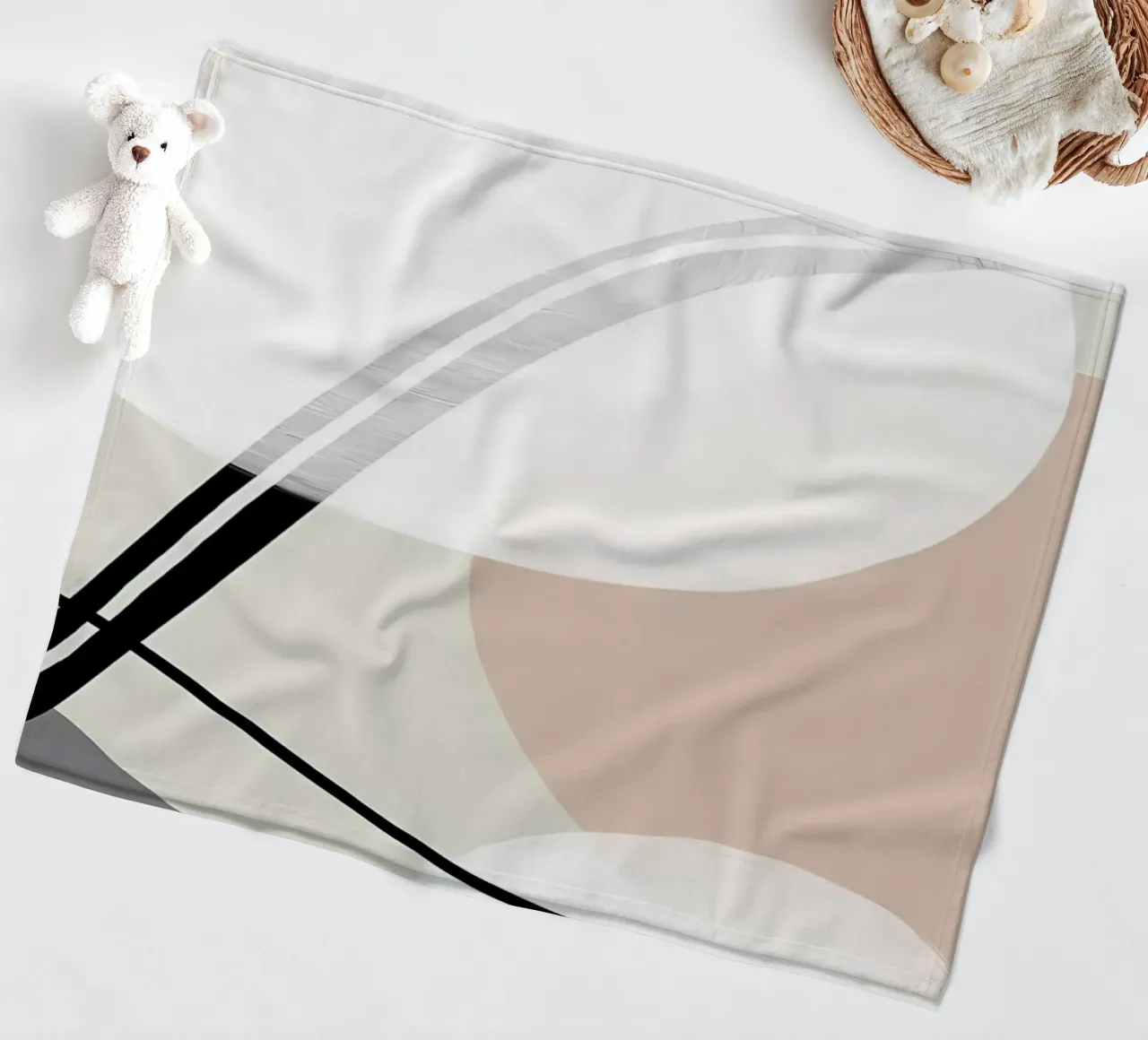 Stile Boho no 8 Rilassato coperta in pile da Aiden Garcia