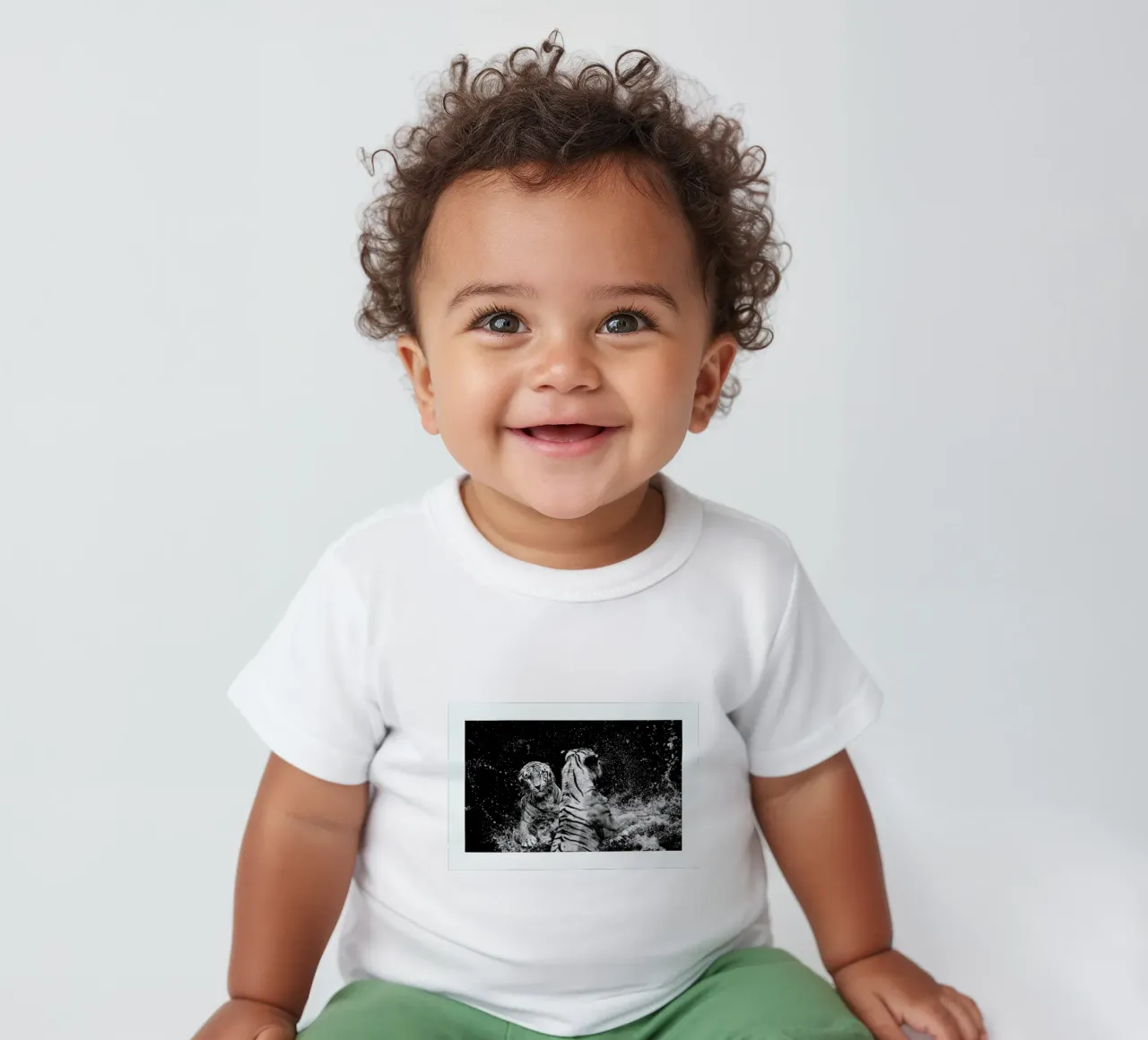Water Games baby t-shirt by Natural Kingdom